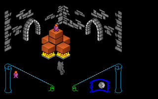 Knight Lore atari screenshot